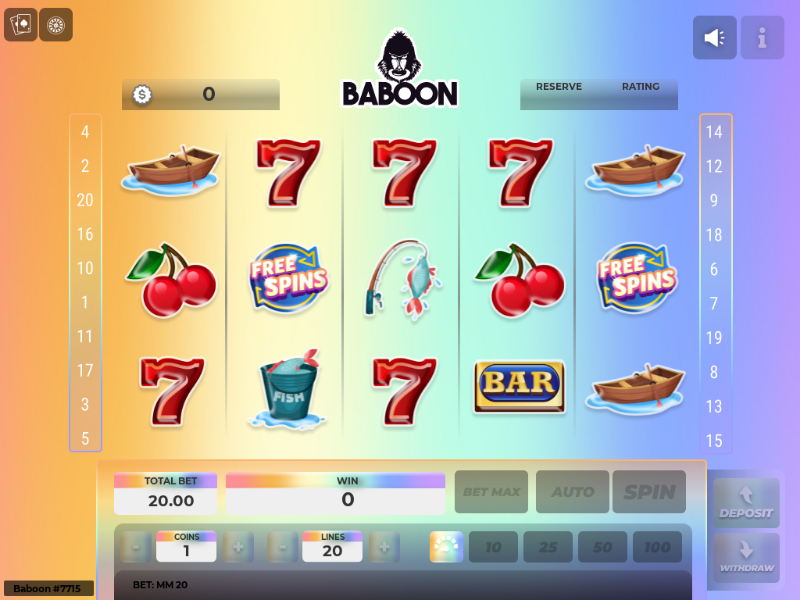 Baboon #7715