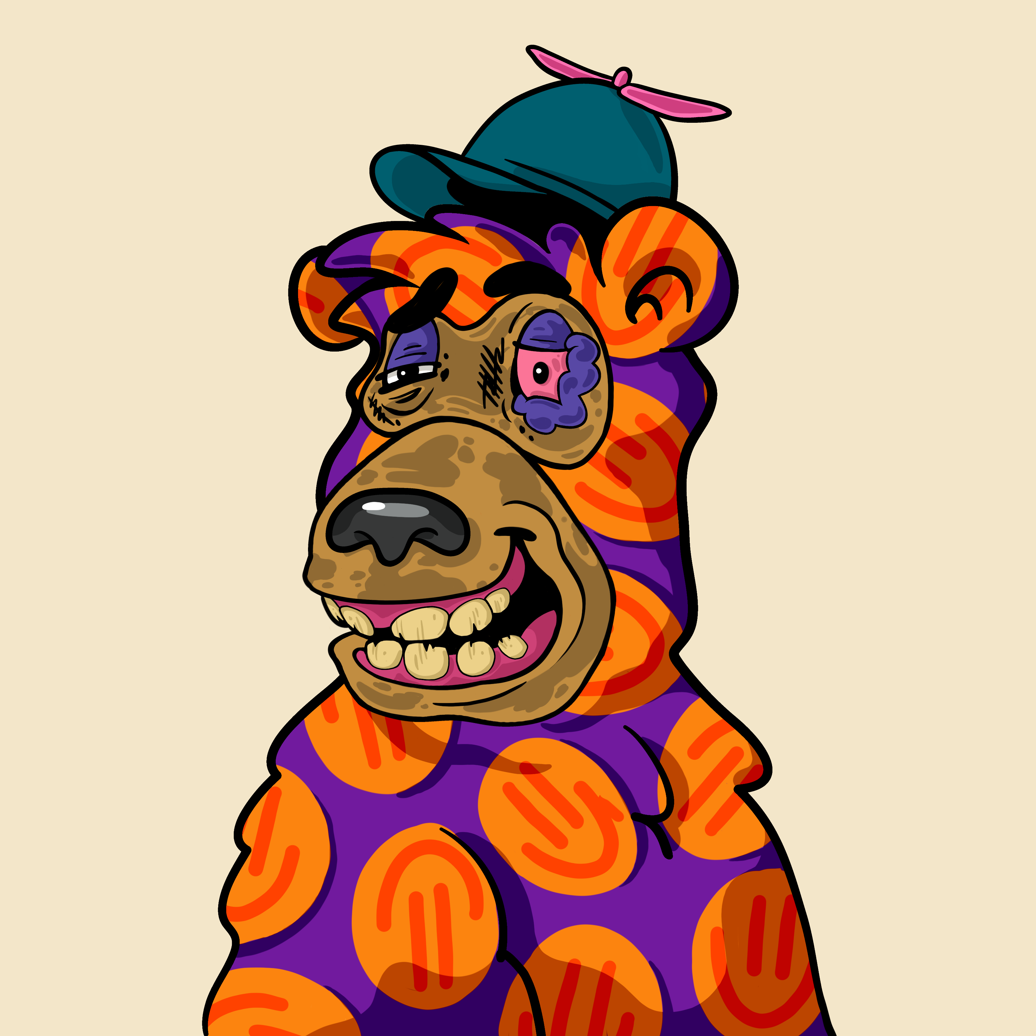 Buzzed Bear #6274