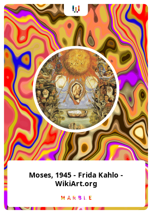 Moses, 1945 - Frida Kahlo - WikiArt.org