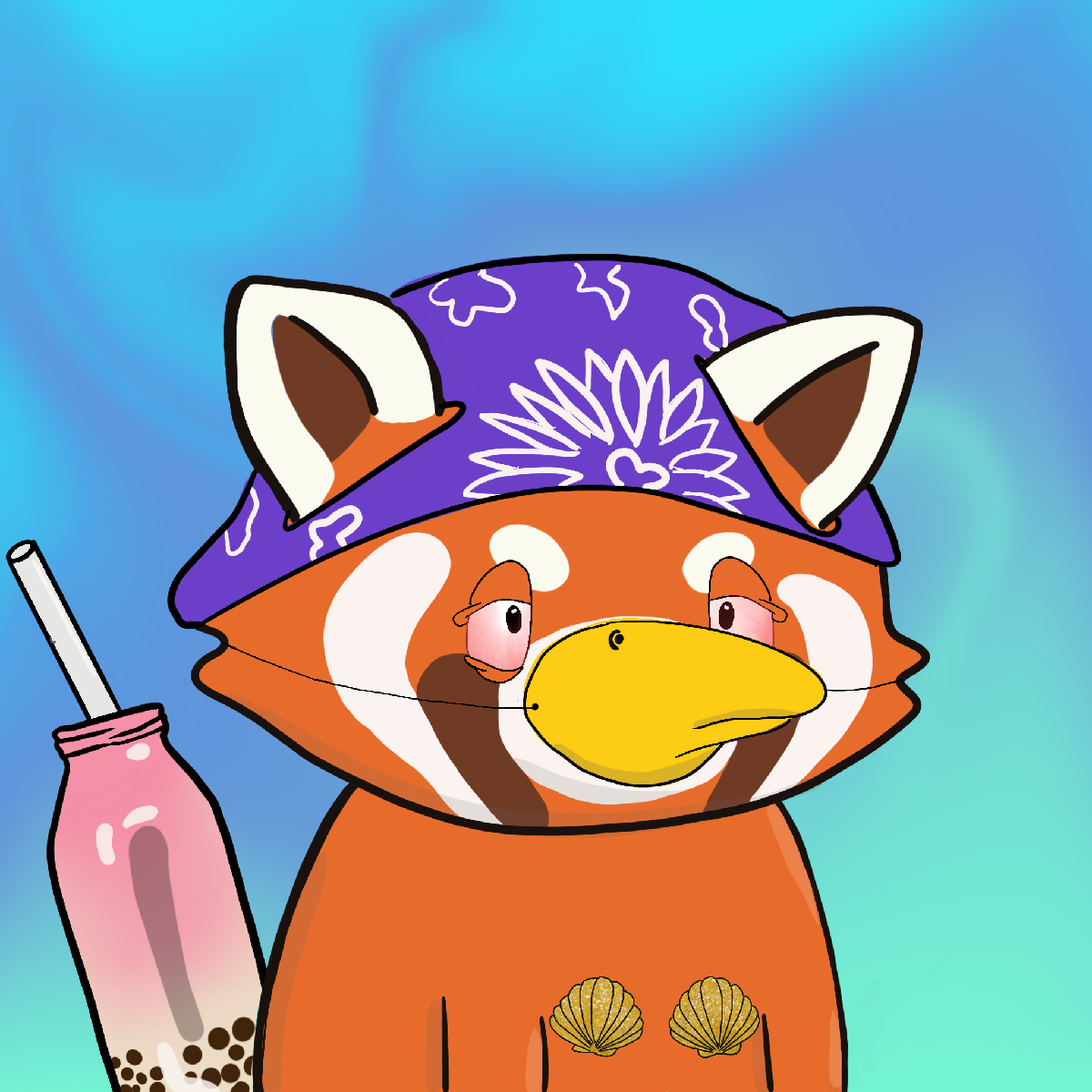 Okay Red Panda #6684
