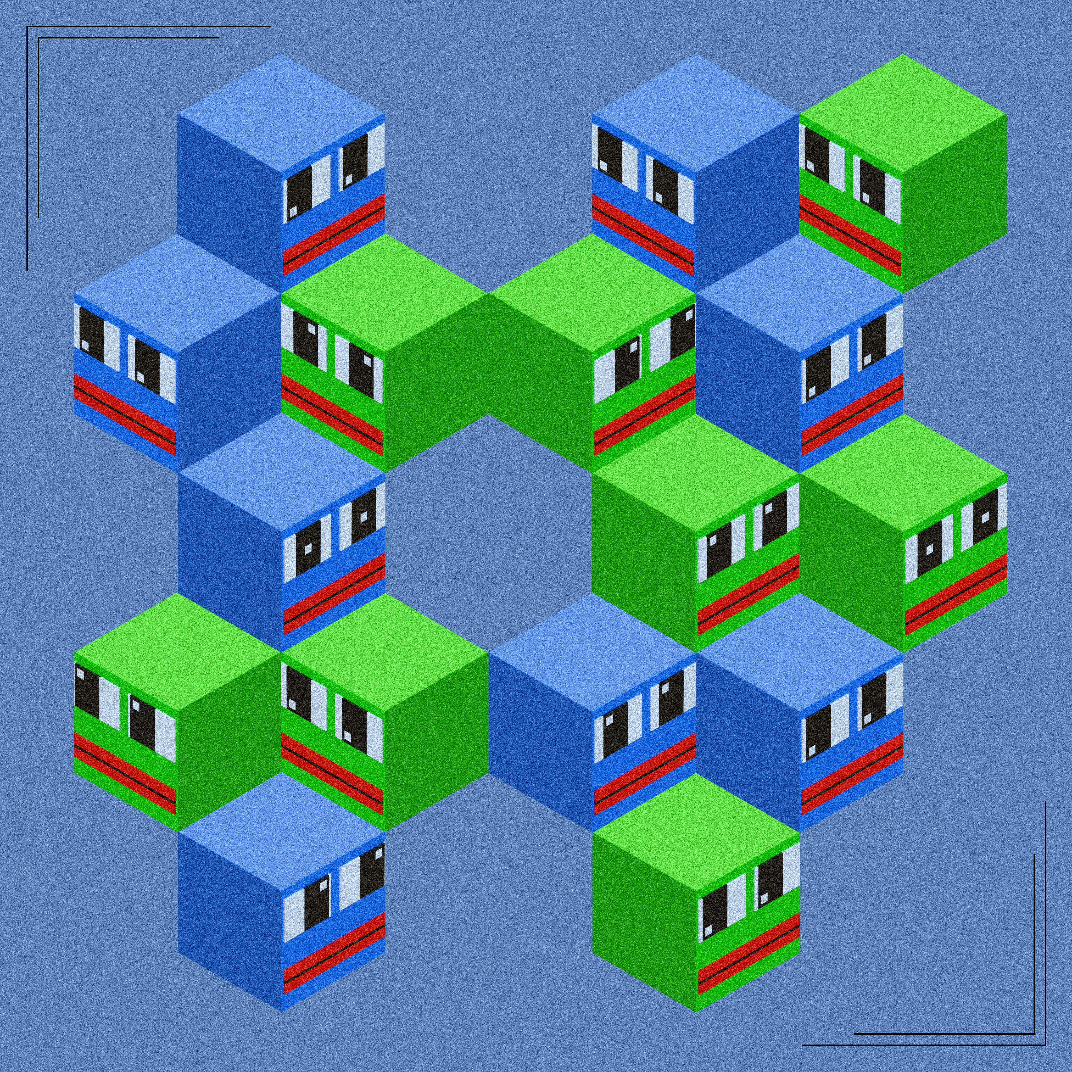 Isometric Pepe #23