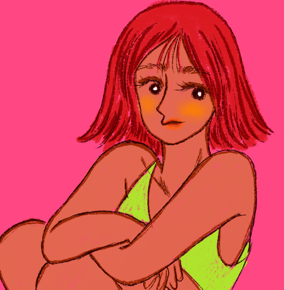 shy girl