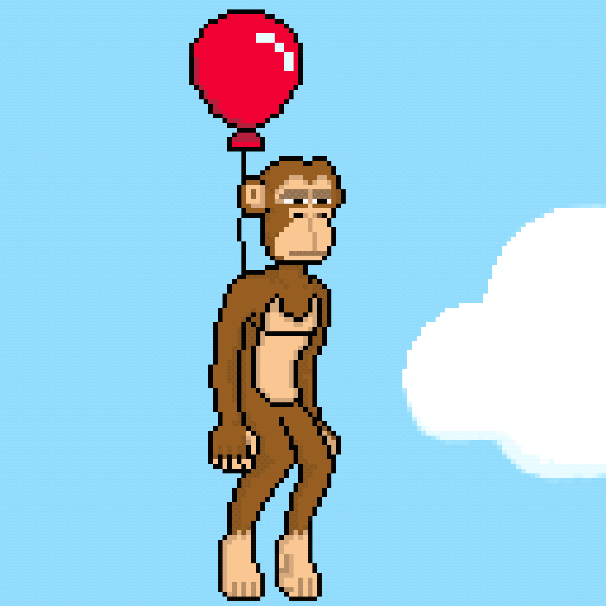 Red Screech Balloon