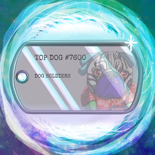 Top Dog Tag #7600