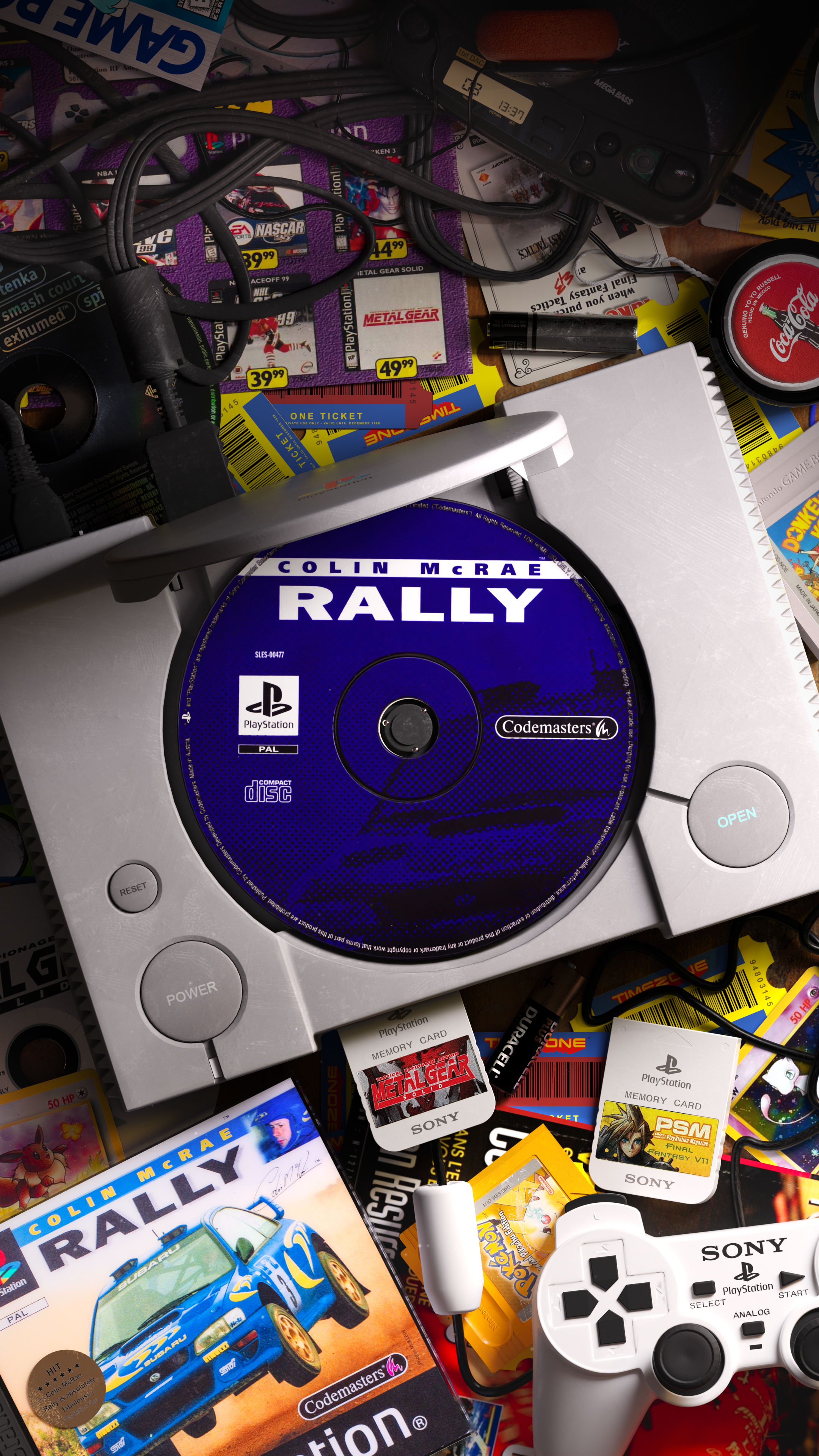 COLIN MCRAE RALLY - INSERT DISC