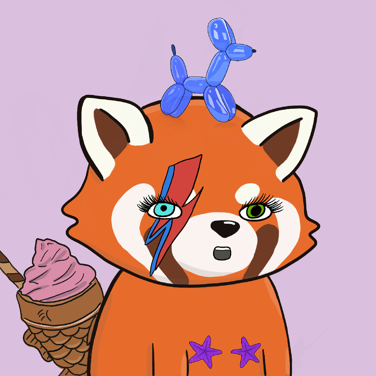 Okay Red Panda #6671