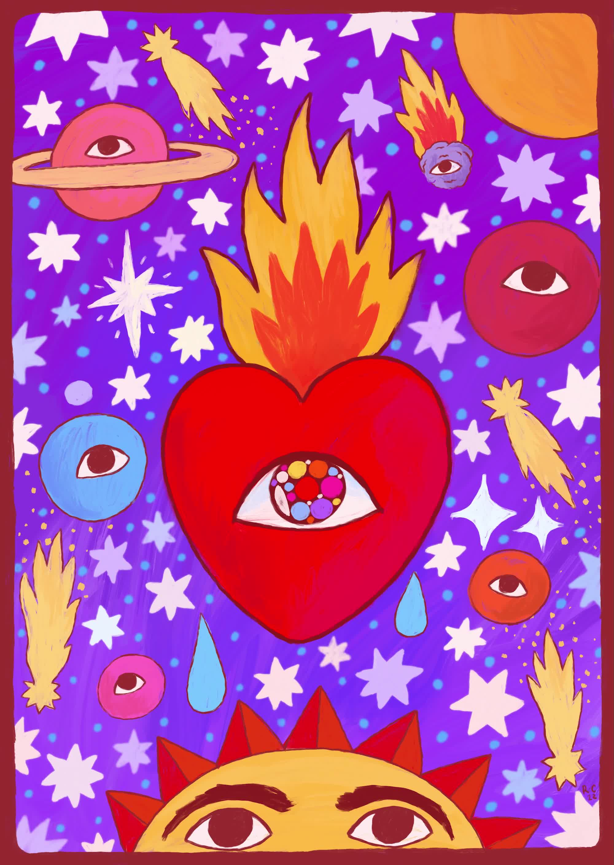 Flaming Heart of Wisdom #3/55