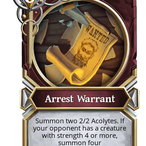 Arrest Warrant ID #20462619
