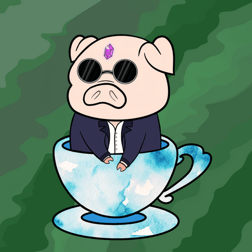 Lucky Teacup Piggy Club #1363
