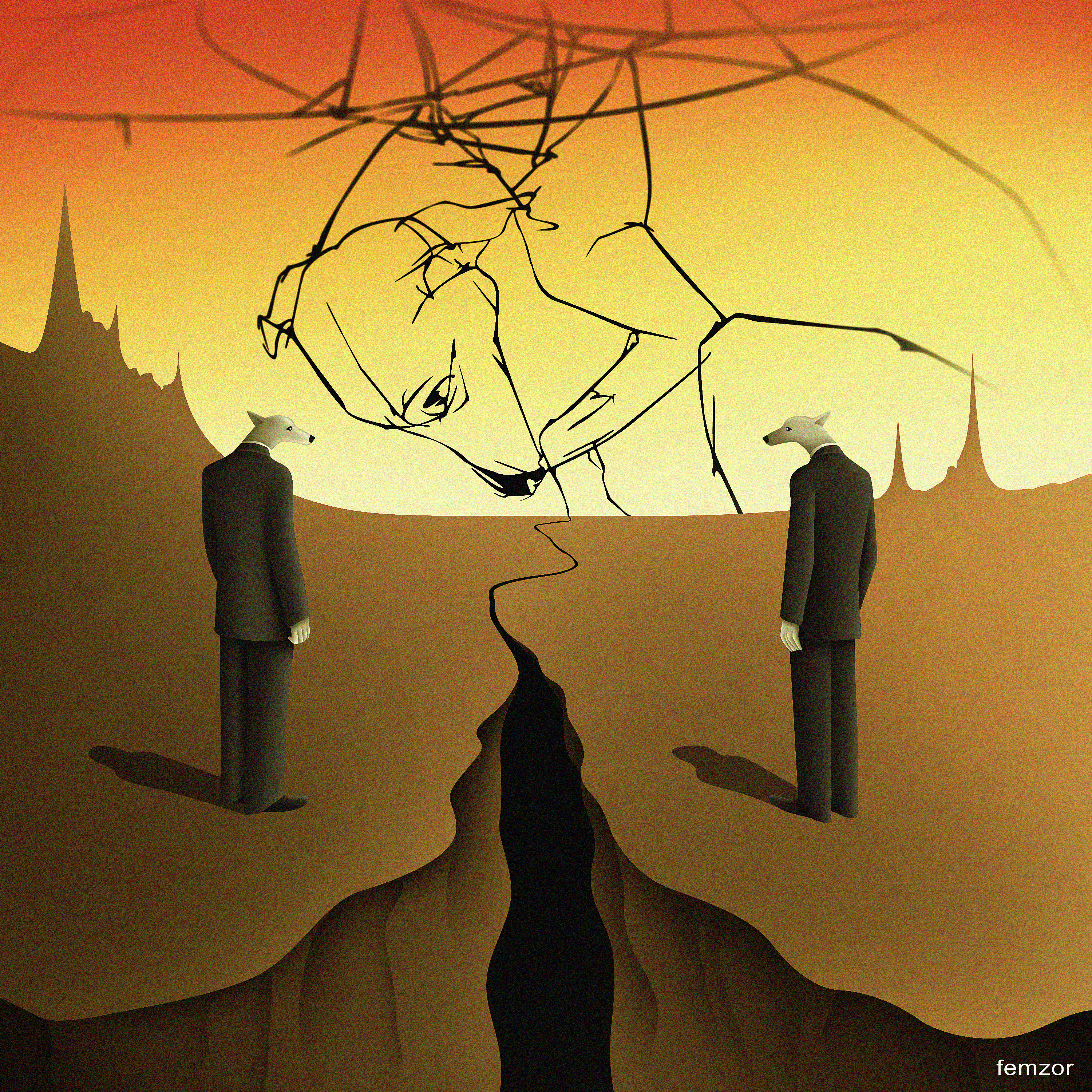 The illusion of self