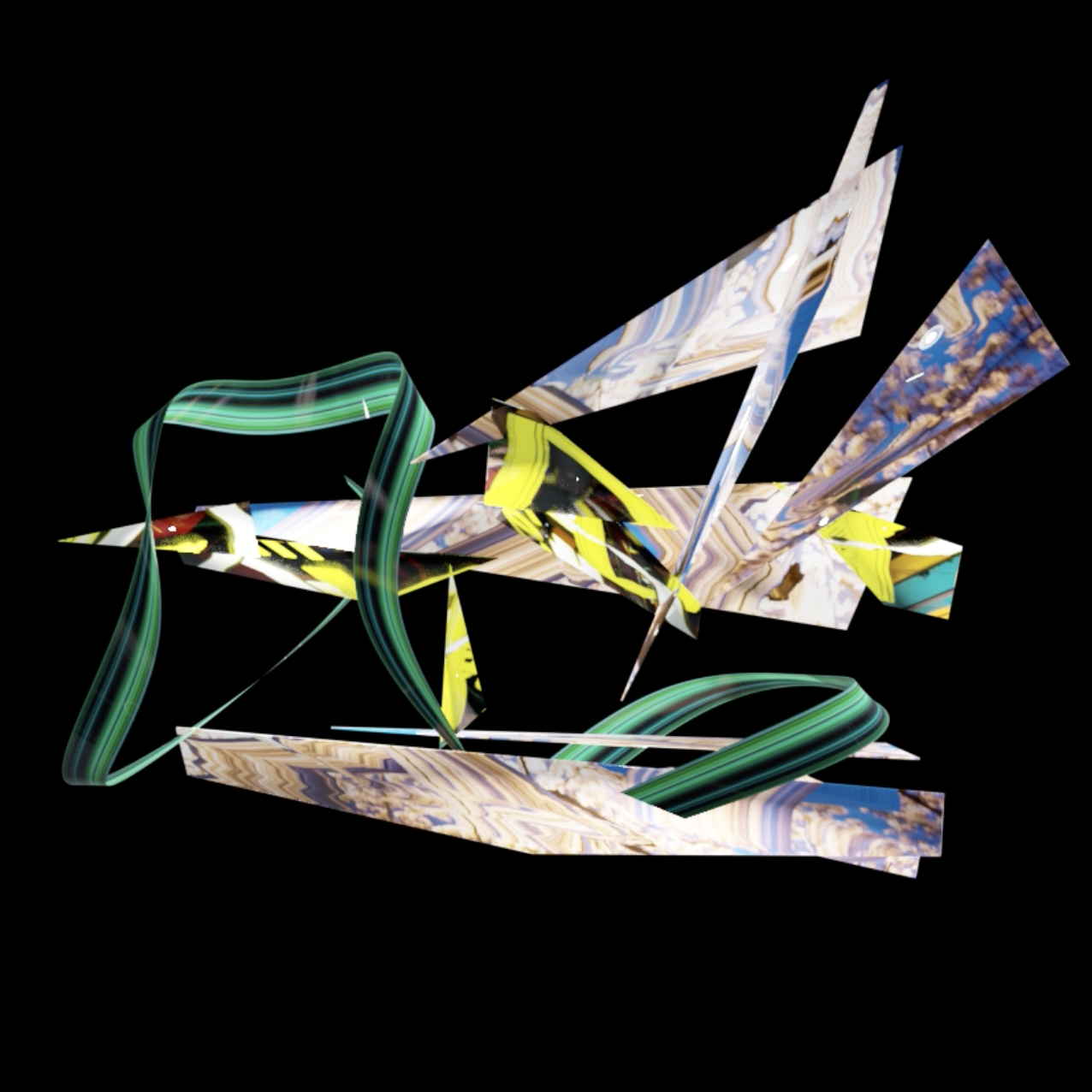 Debris of colors 1 of 5