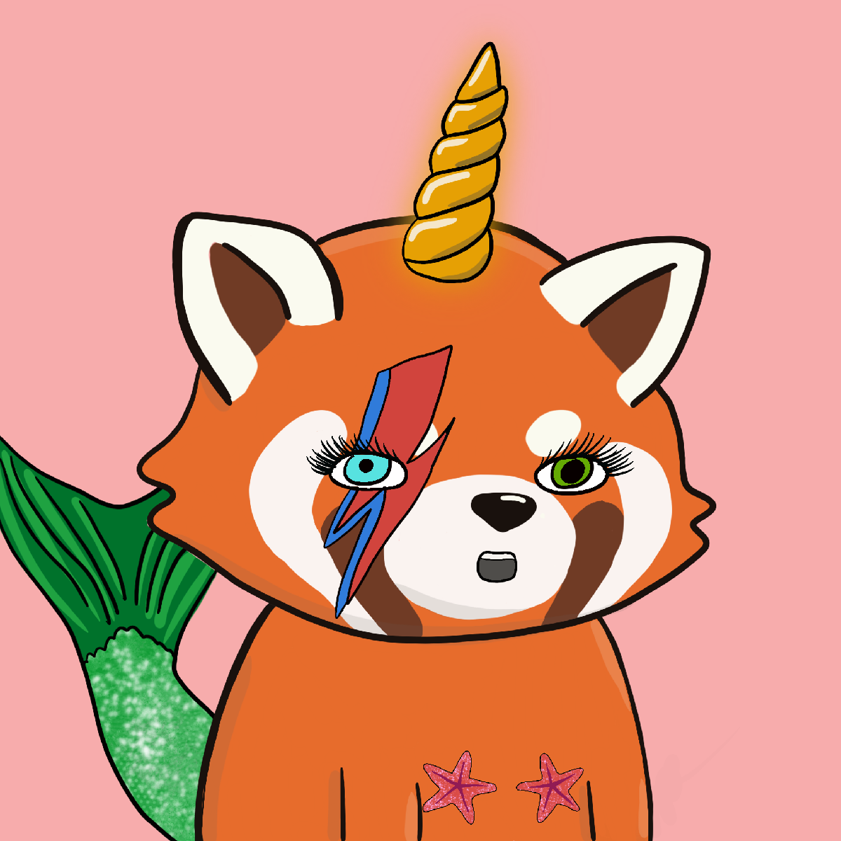 Okay Red Panda #6706