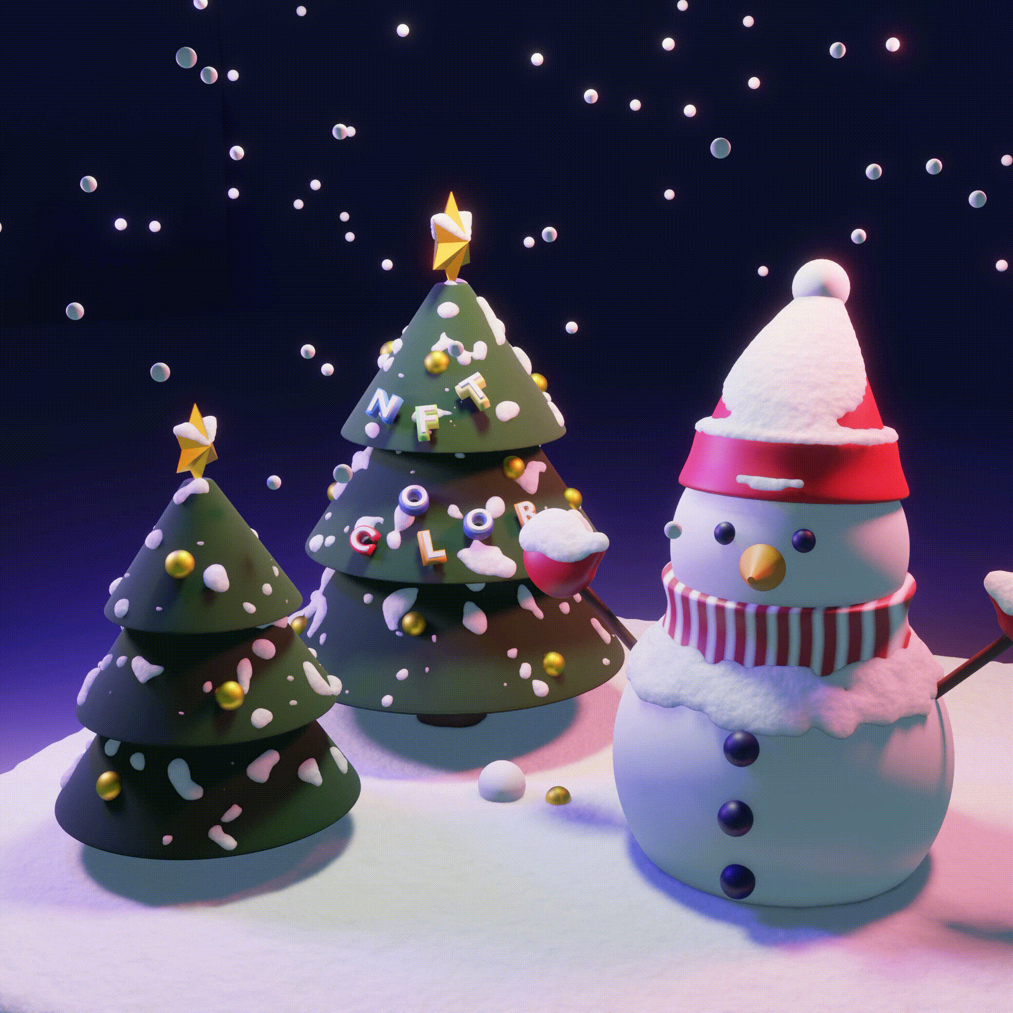 NFT COLOR XMAS #331