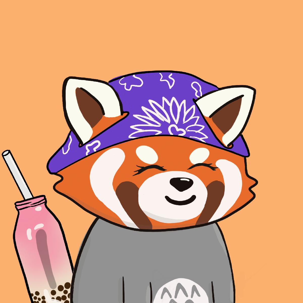 Okay Red Panda #7203