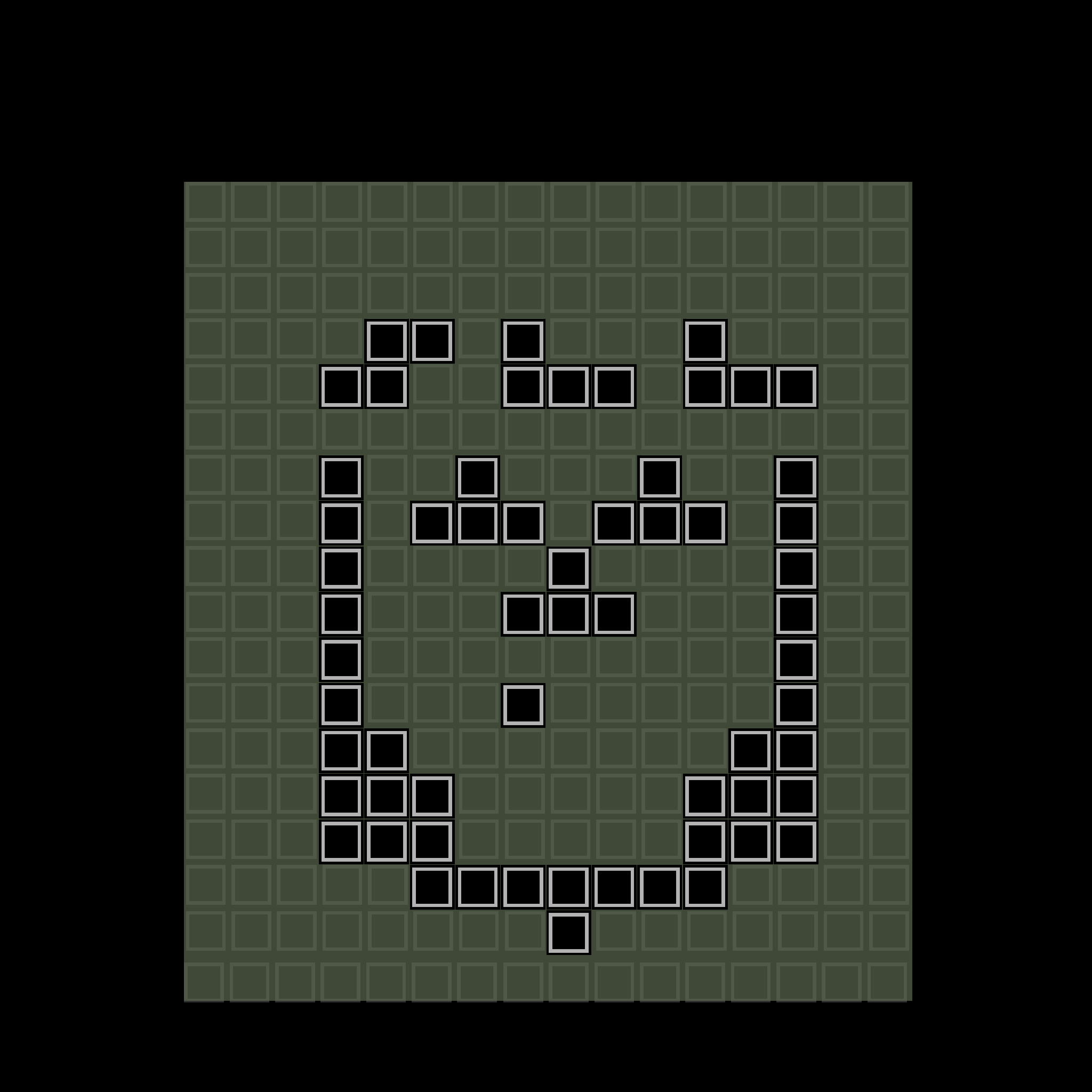 8-bit Block Face #1238