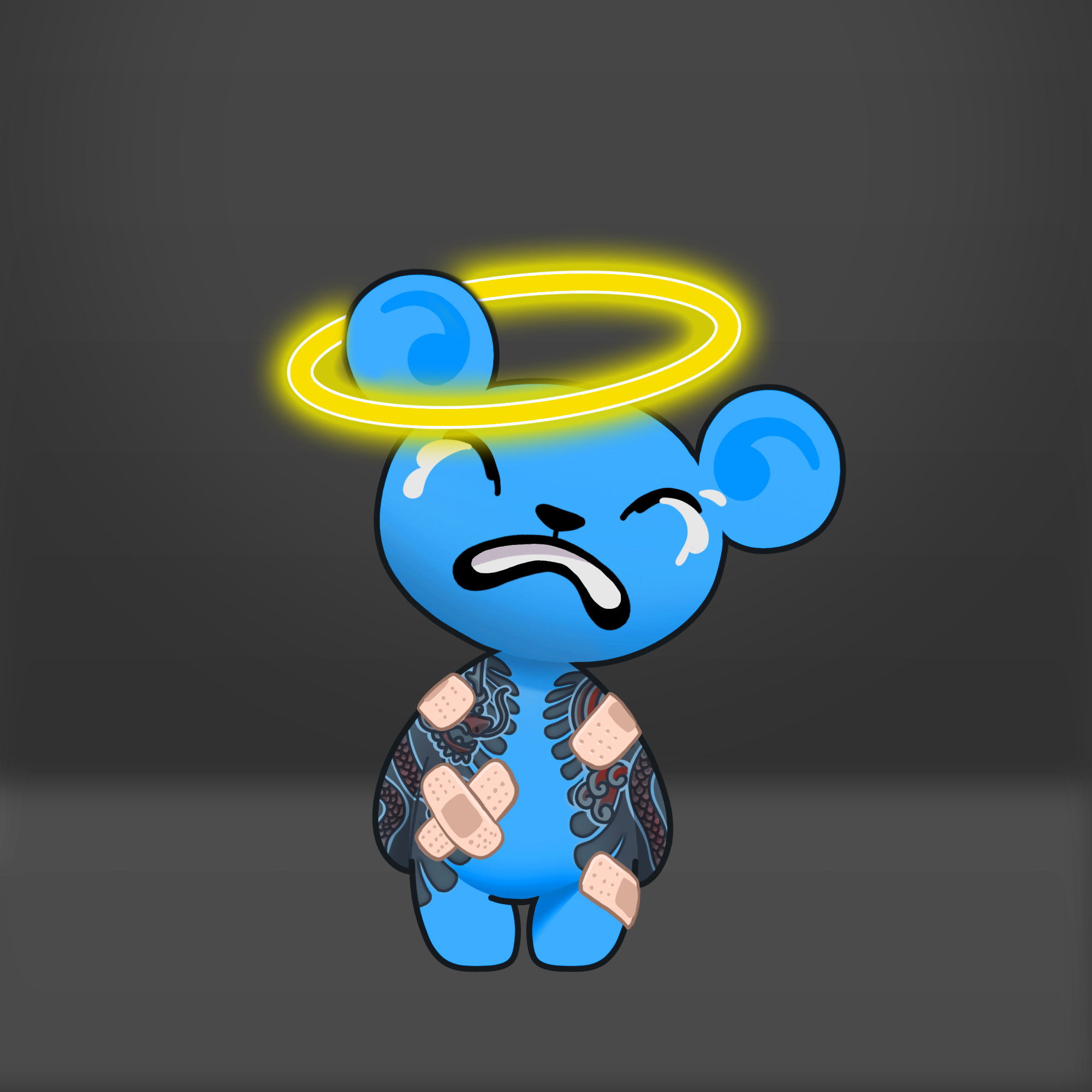 Evil Teddy Bear #1072