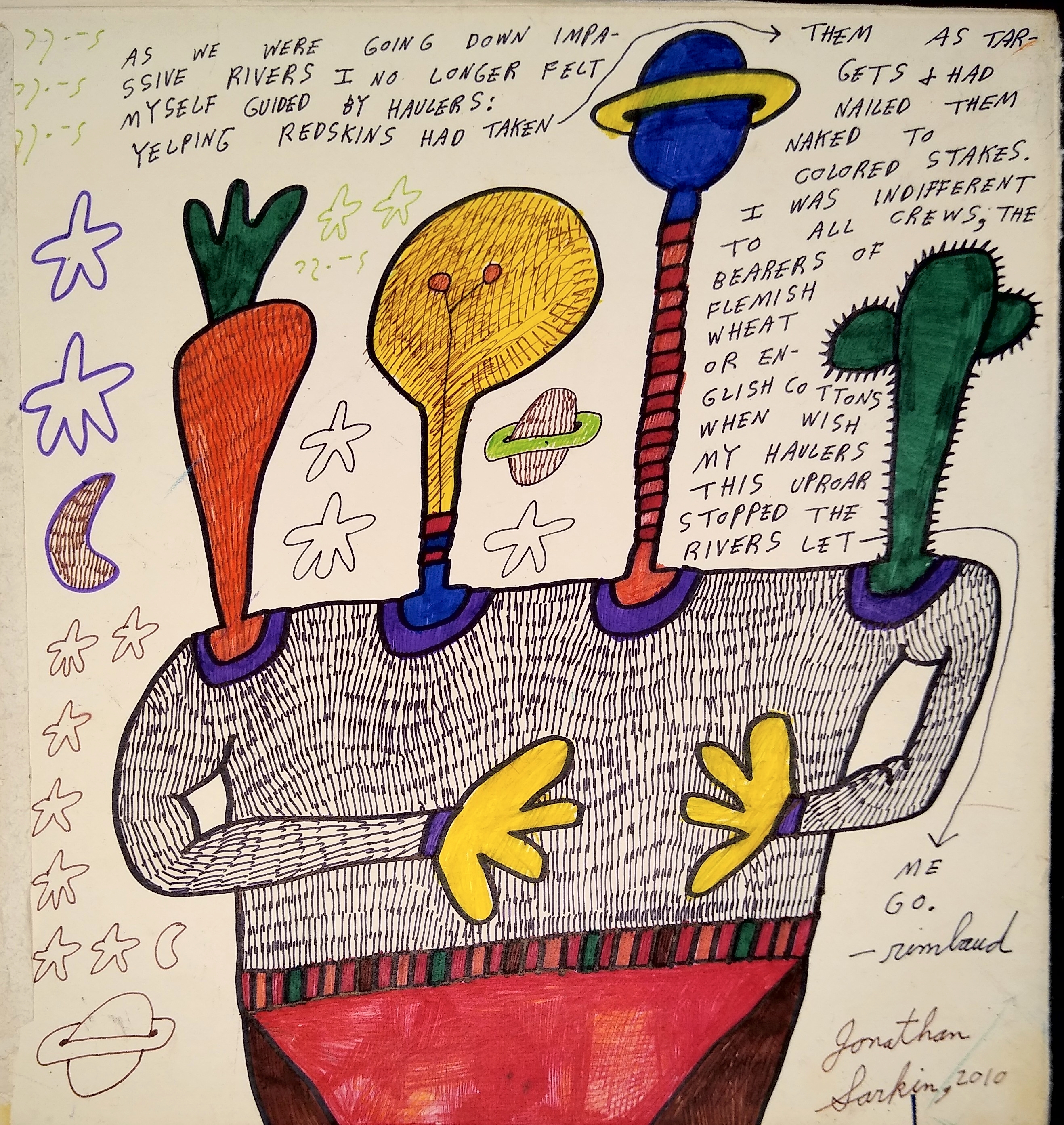 Cactus Comix - Jon Sarkin #046-AX