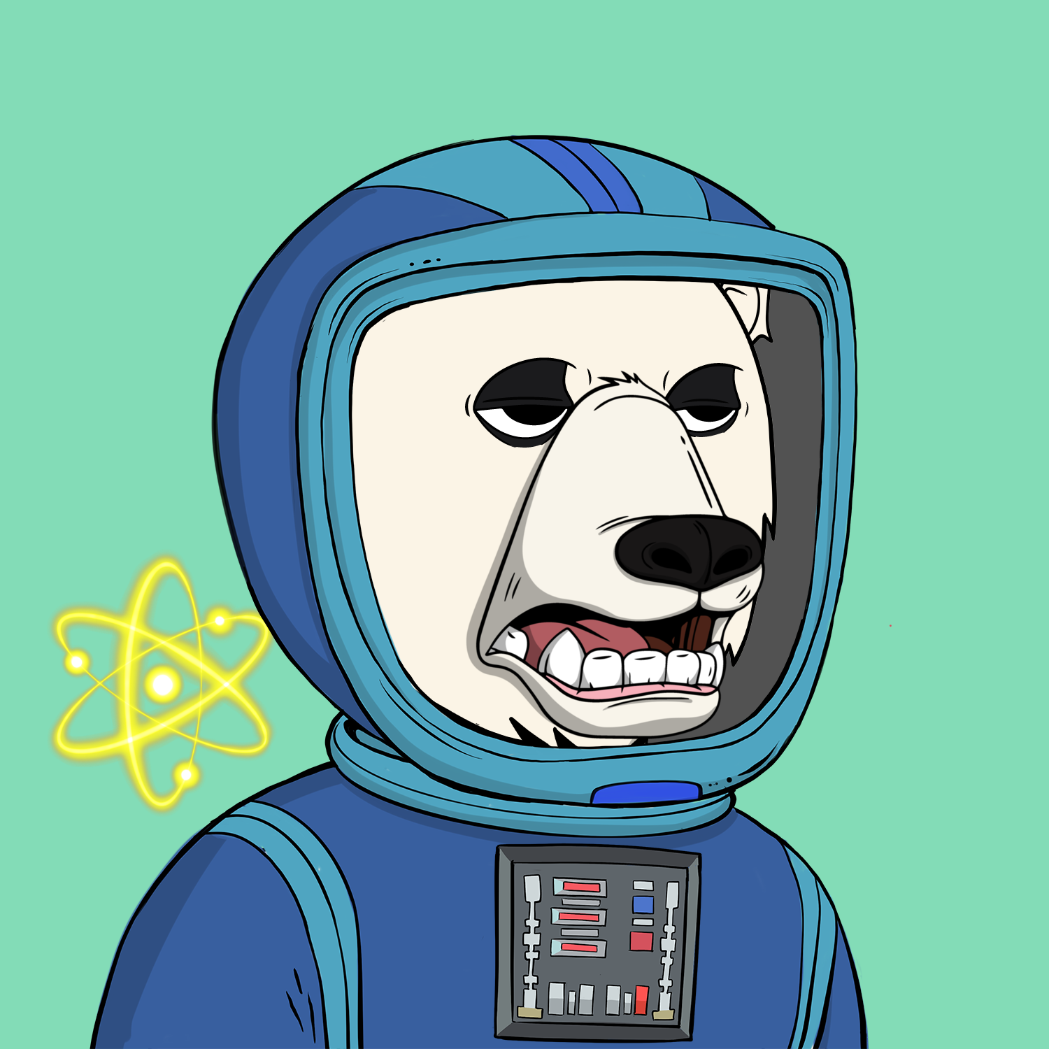 Okay Space Bear #5226