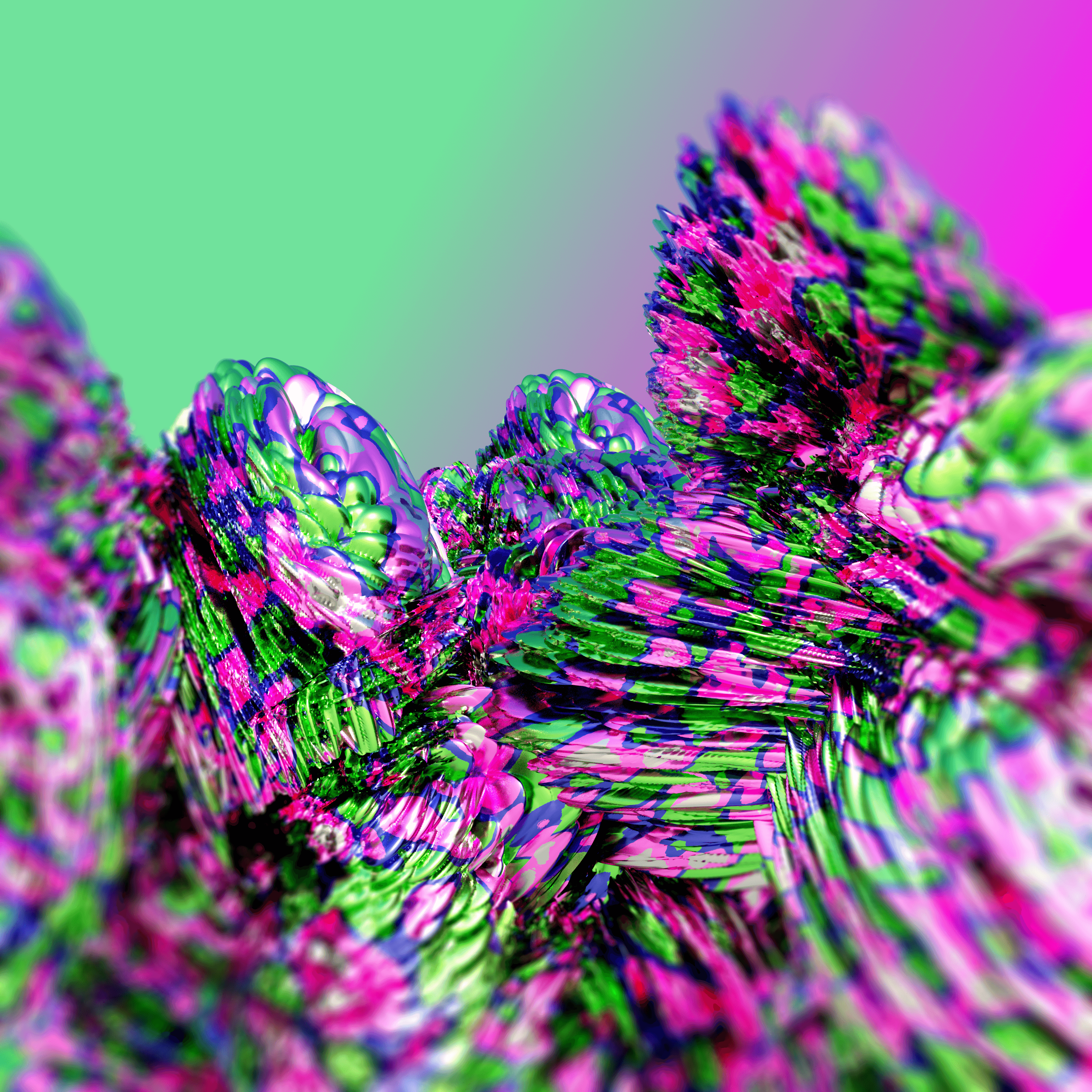 Abstractavaganza 005 "Mermaid Hill"