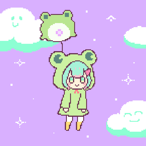 Marumochi Frog Balloon