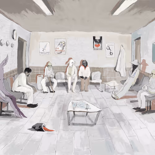 Whiteish patient