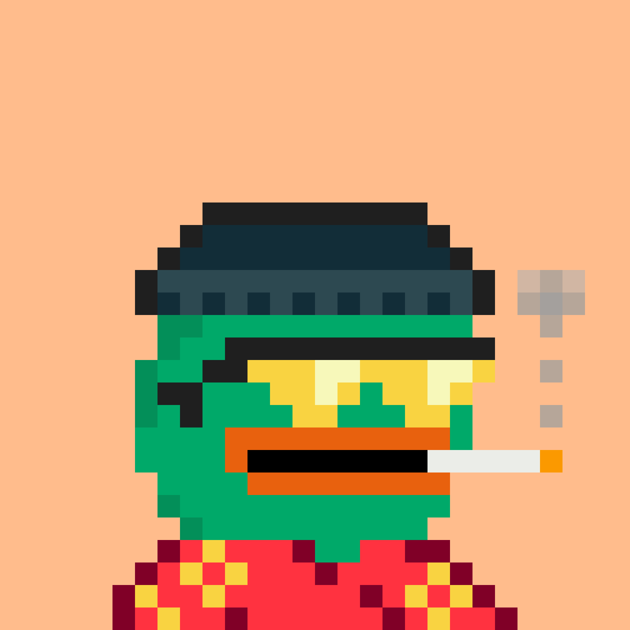 Rare Pixel Pepe #1221