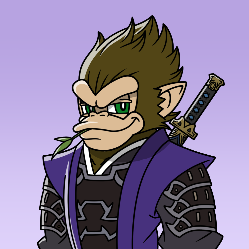 Neo Samurai Monkey #2436