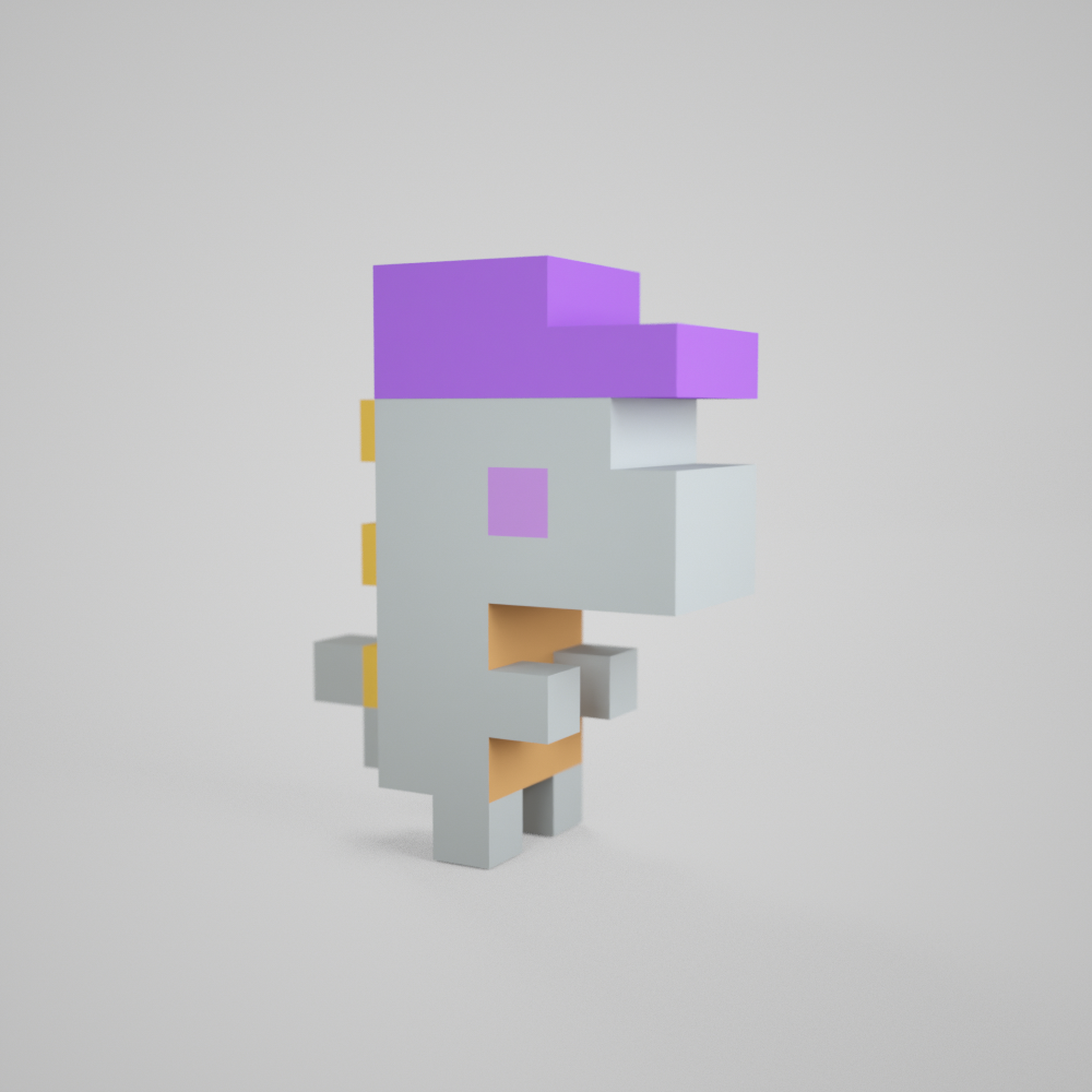 3D tiny dino #0413