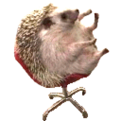 hedgehog chair