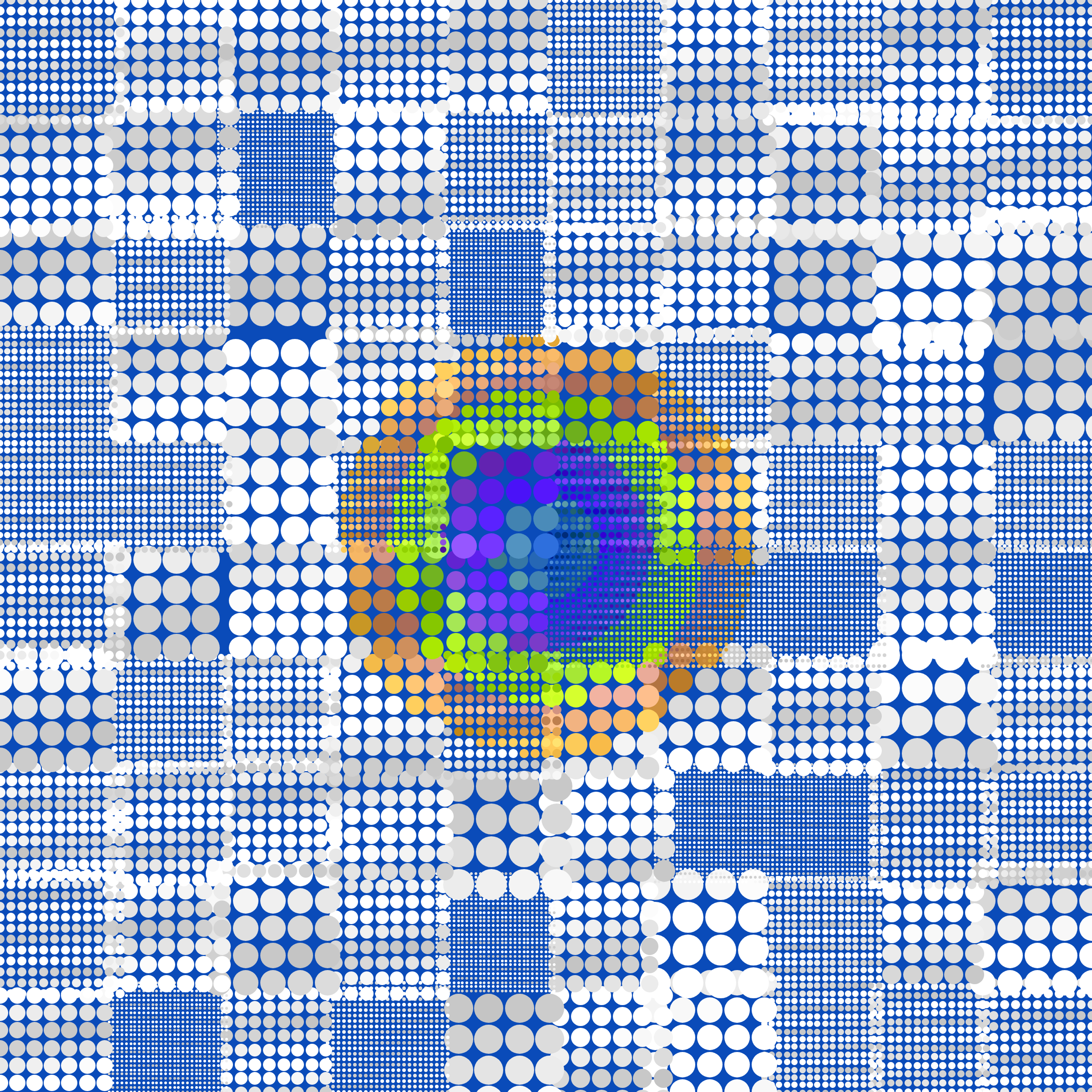 Dot Matrix Gradient Study #0