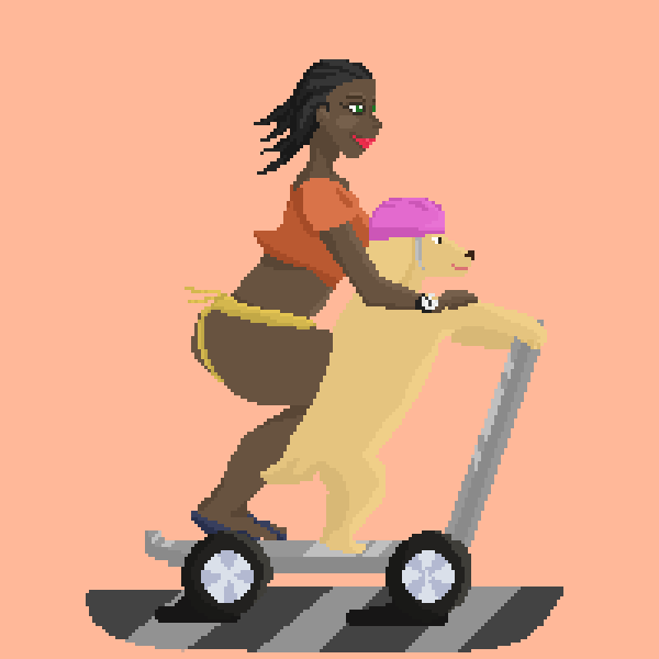 Bad Bitches On A Scooter
