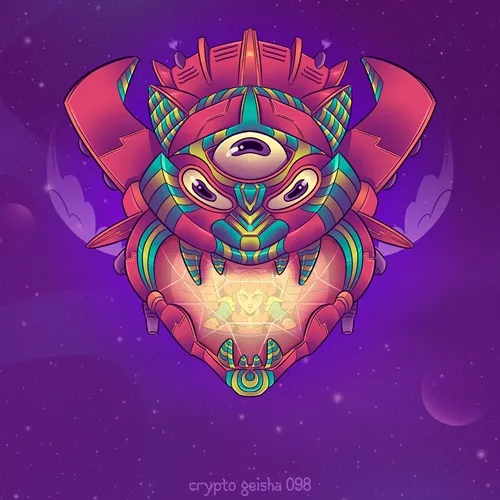 Crypto Geisha 098 - G-SpaceShip