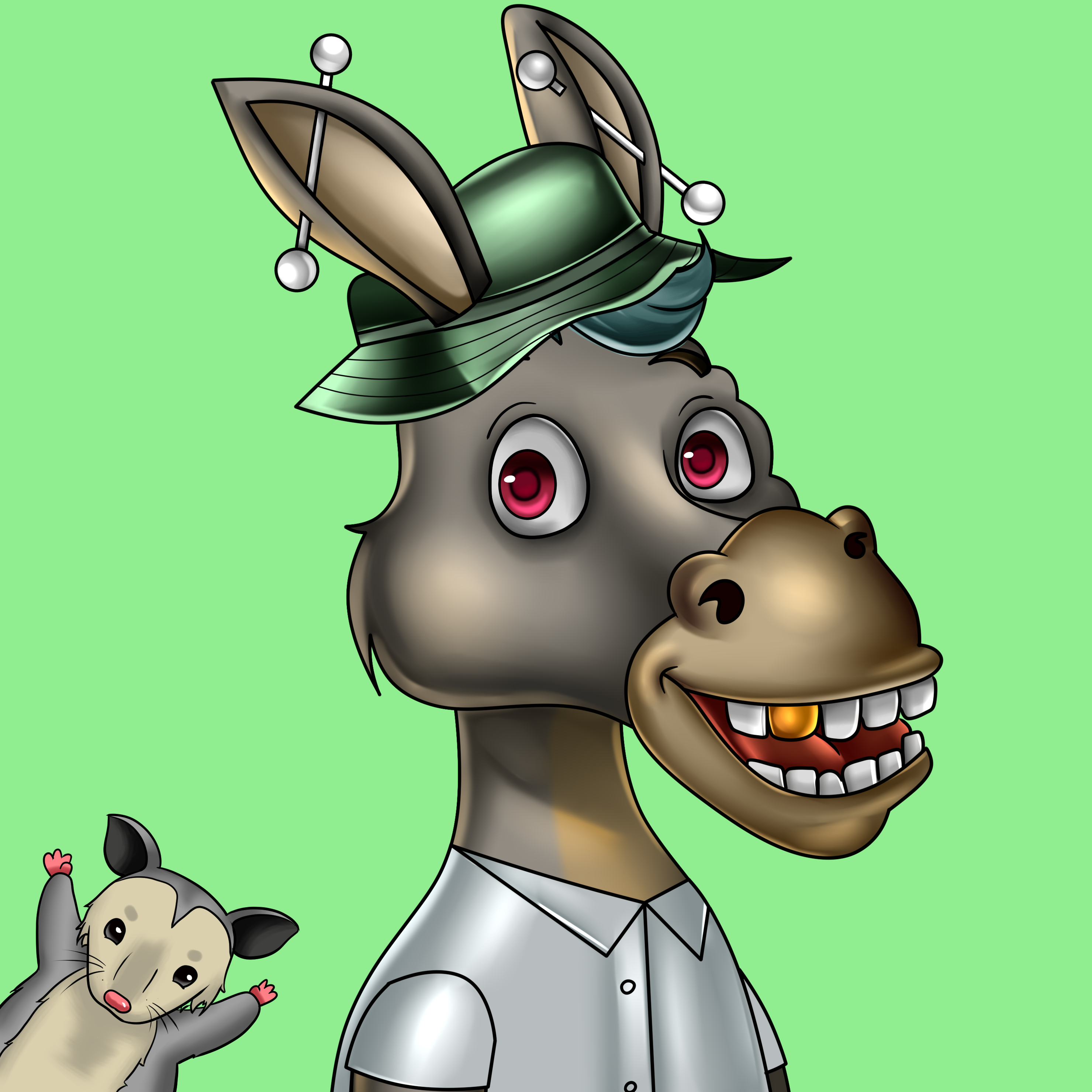 Sombrero Donkey #2340