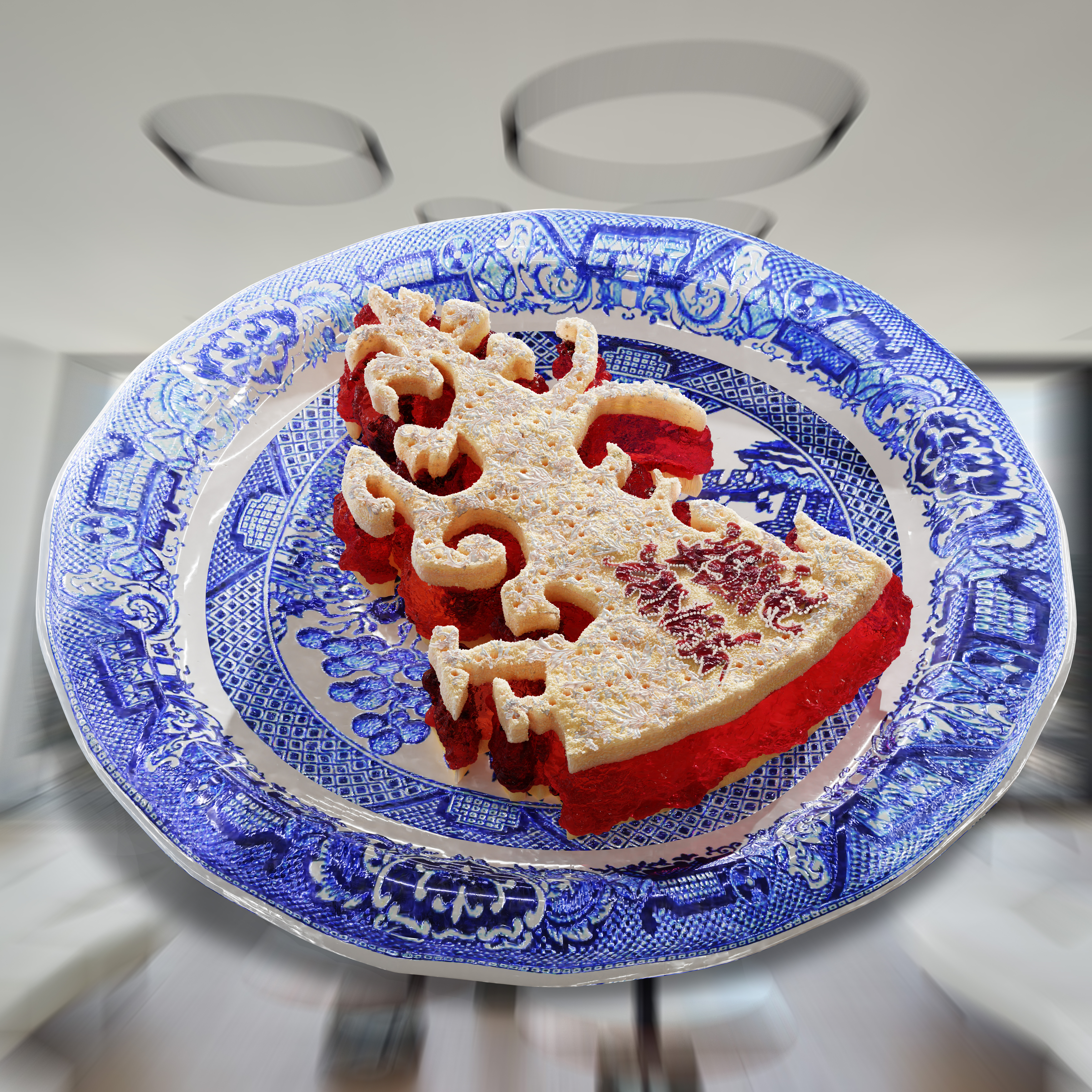 Blue Plate Pie Key 16