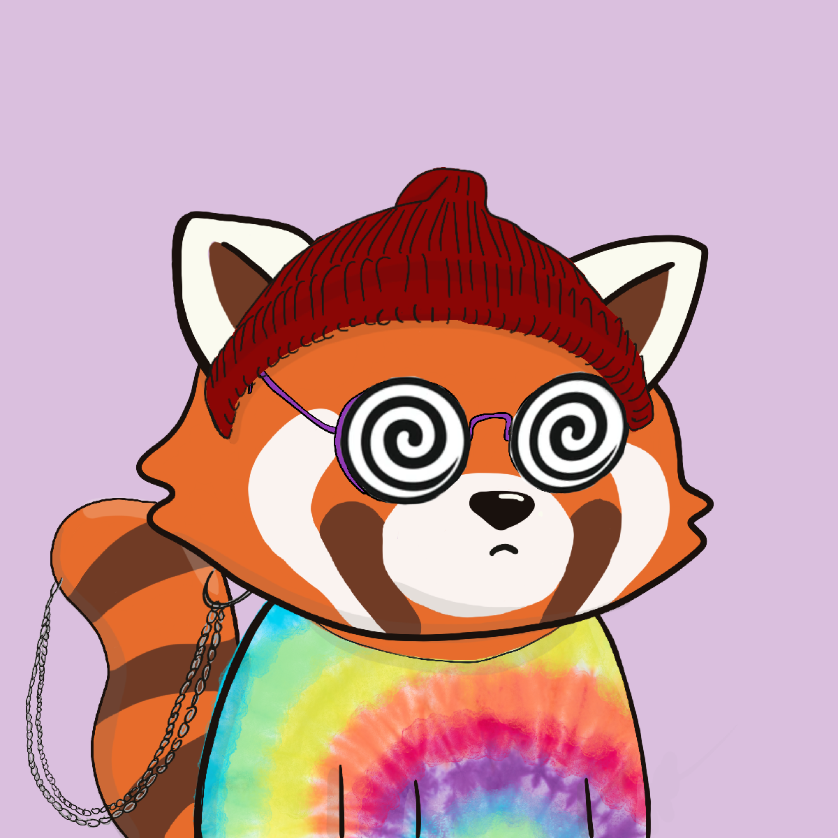Okay Red Panda #7402