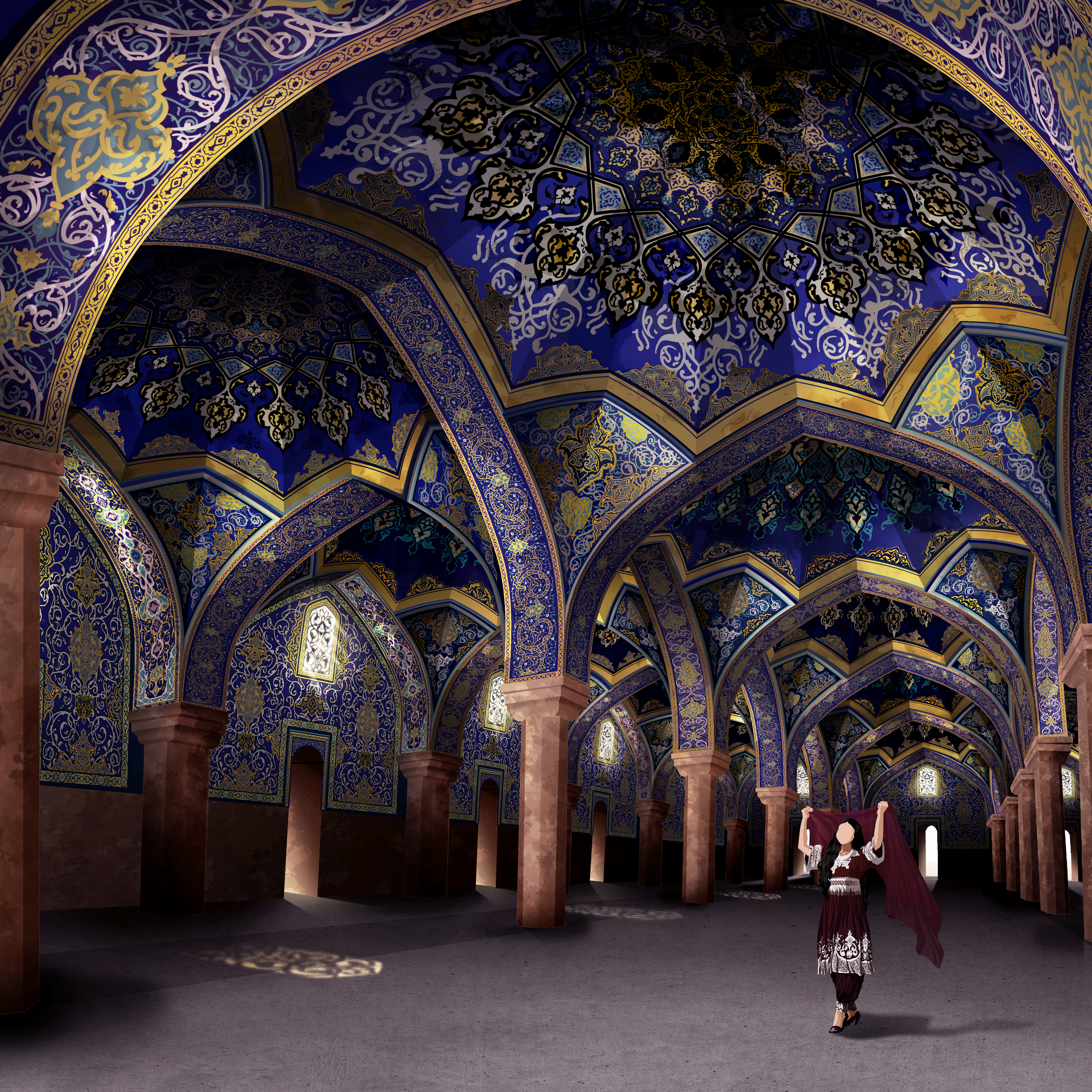 Persian Blue