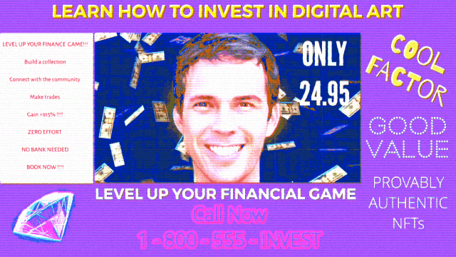 Invest on Digital Art Infomercial
