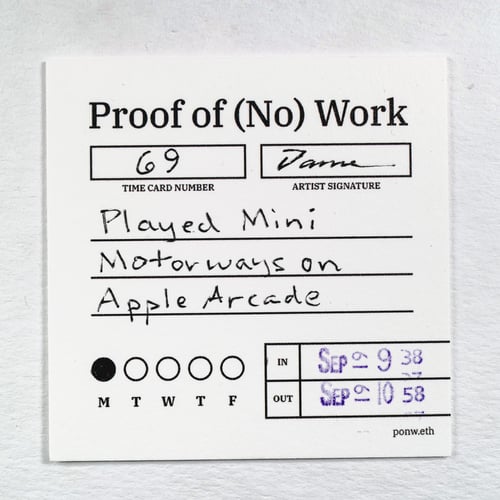 Time Card 69