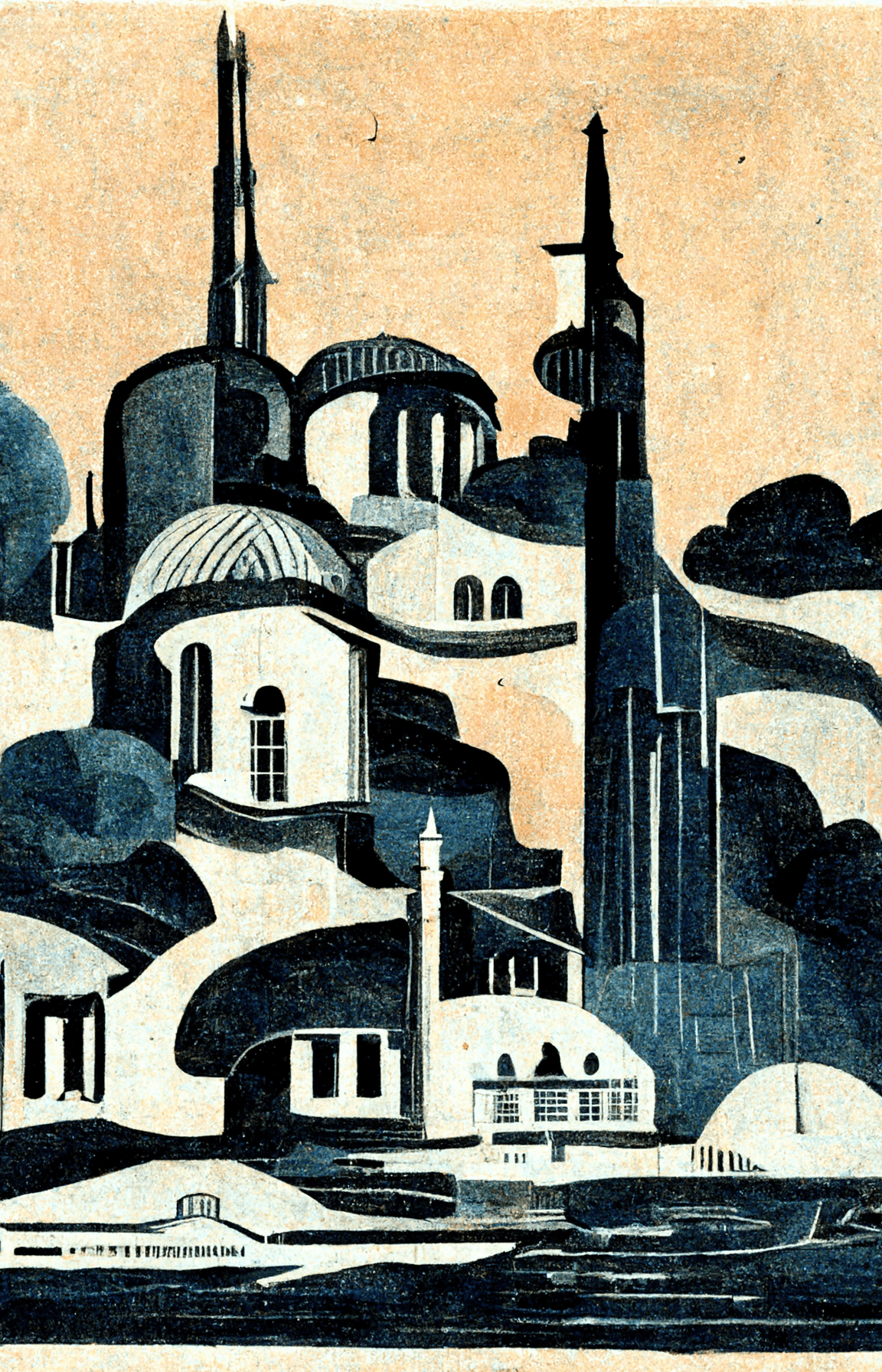 Cubist Istanbul dreams with a gothic touch 1