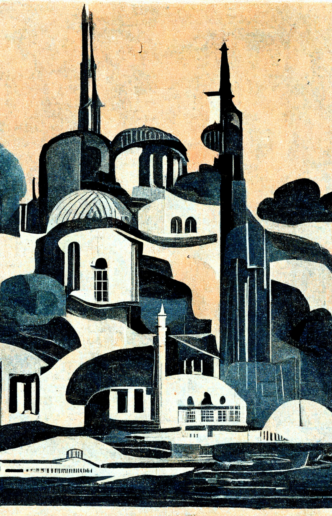 Cubist Istanbul dreams with a gothic touch 1