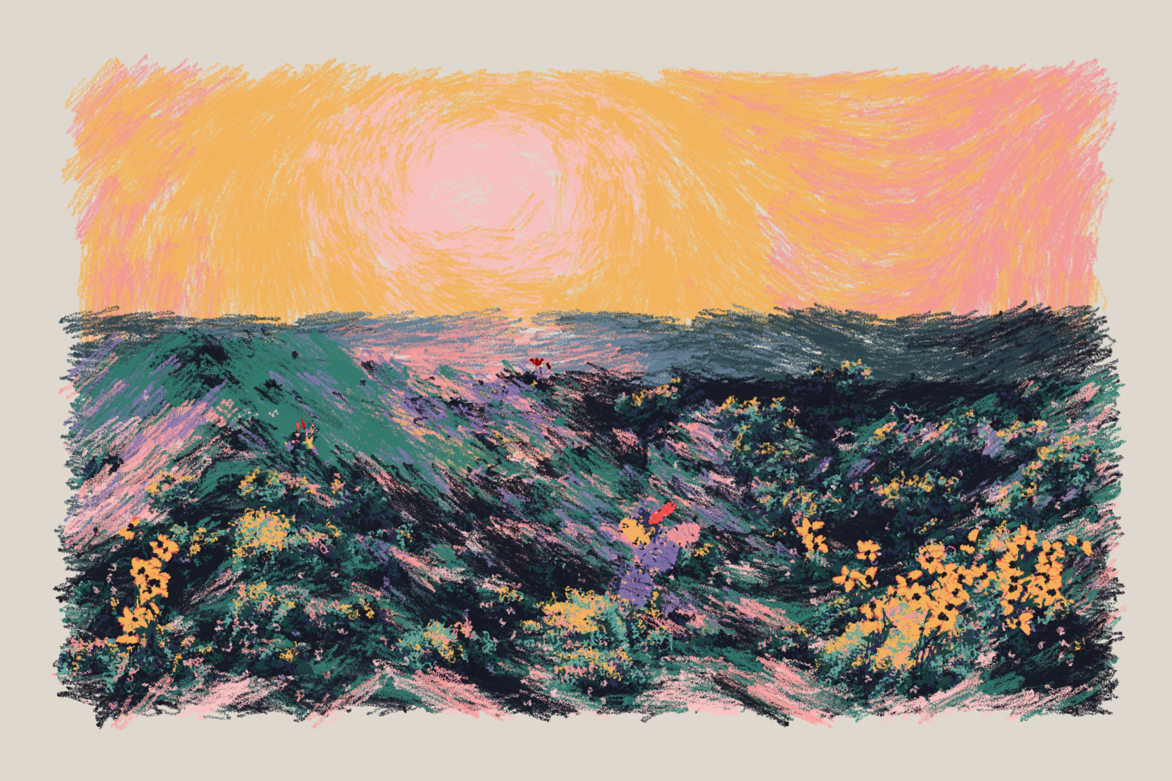 Sunset from the Bluffs #97