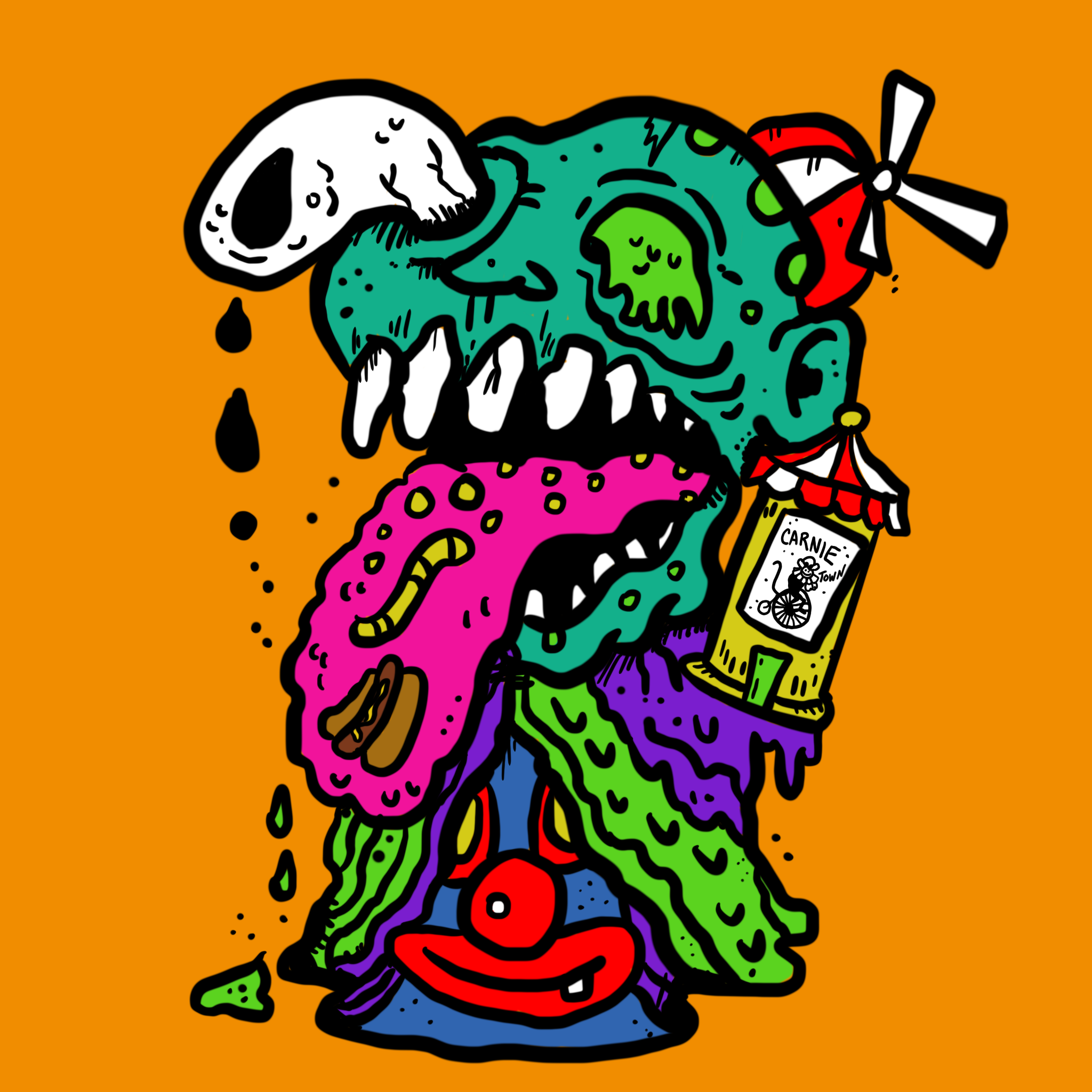 Technicolor Vomit 