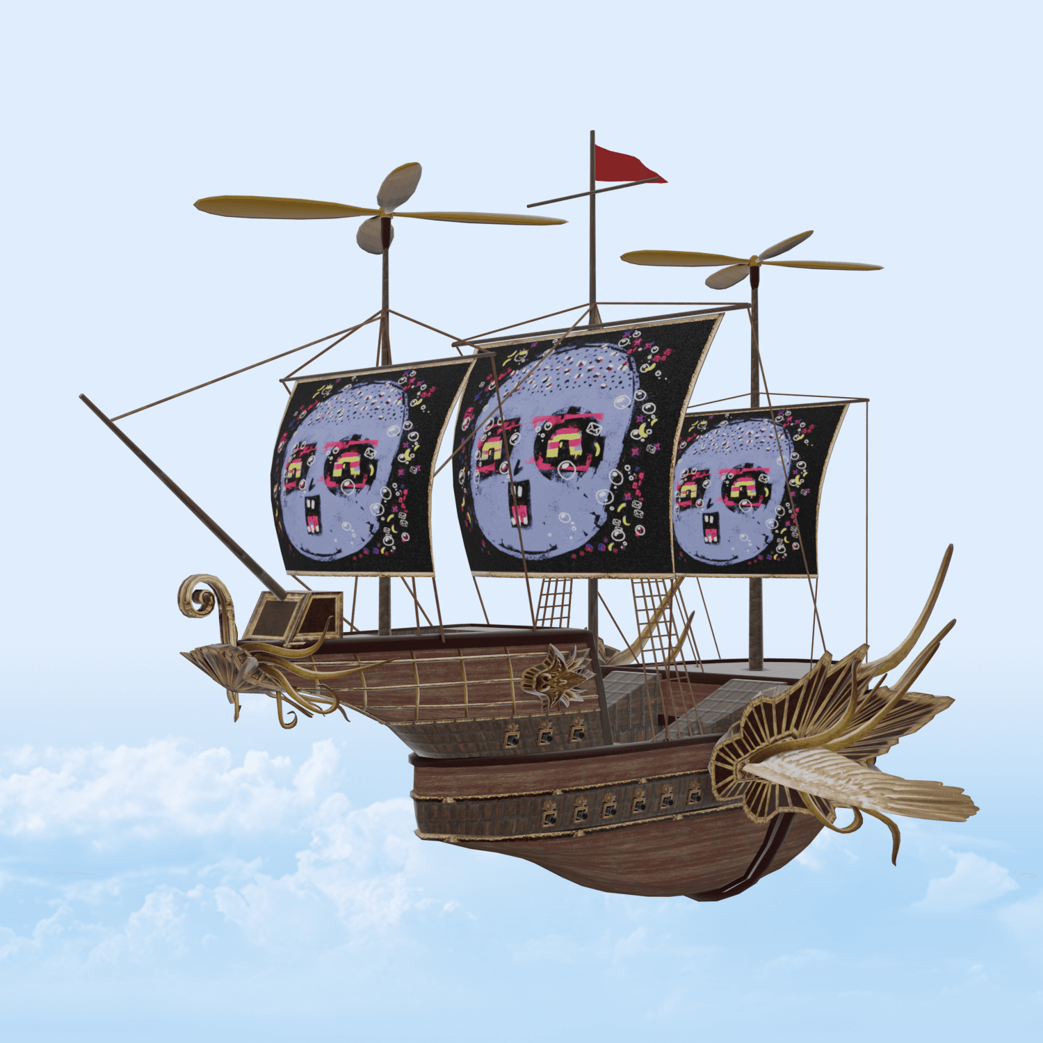 D-SHiPS NFT Canvas by Official Artists #4