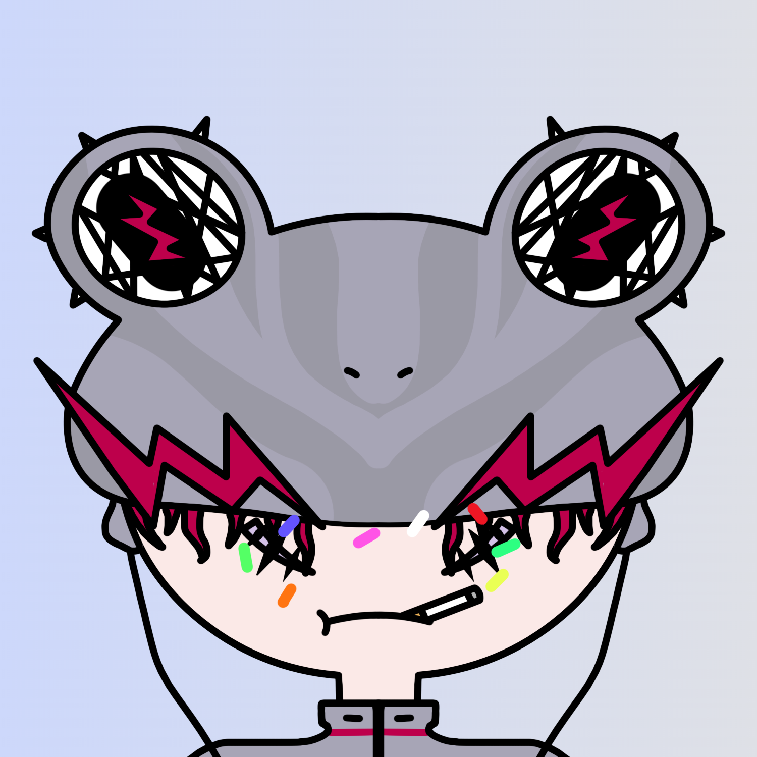 Frog Heads #3228
