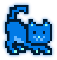 MoonCat #5717: 0x00431576cc (accessorized)