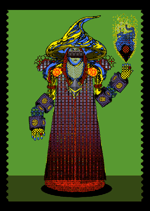 Starchain Glitch Wizard #1862