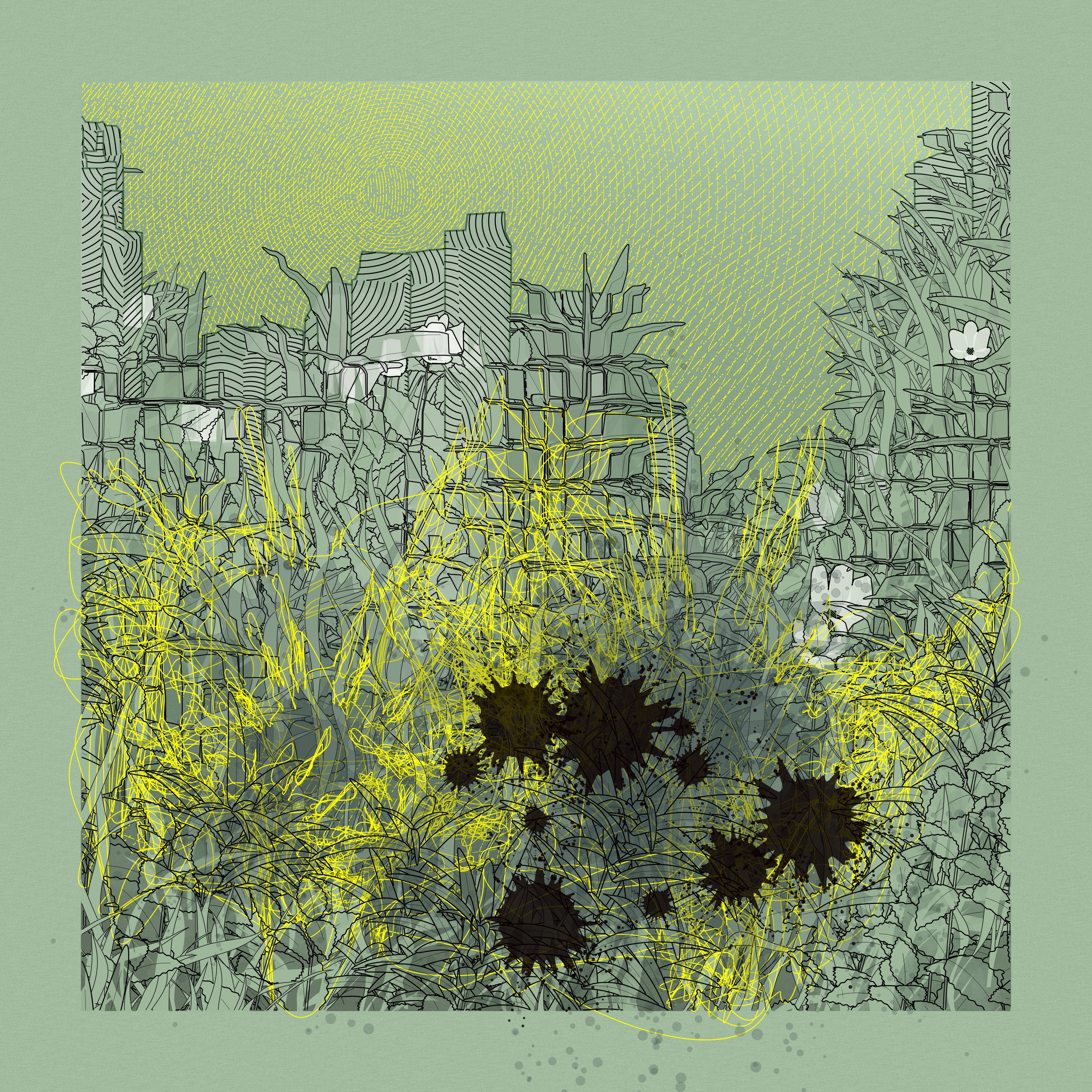 Landscape with Carbon Capture #9840