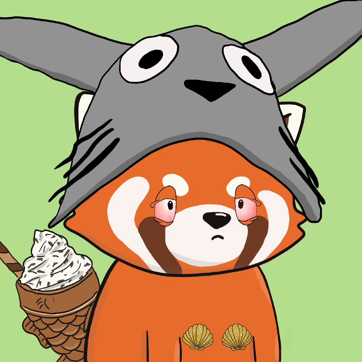 Okay Red Panda #6681