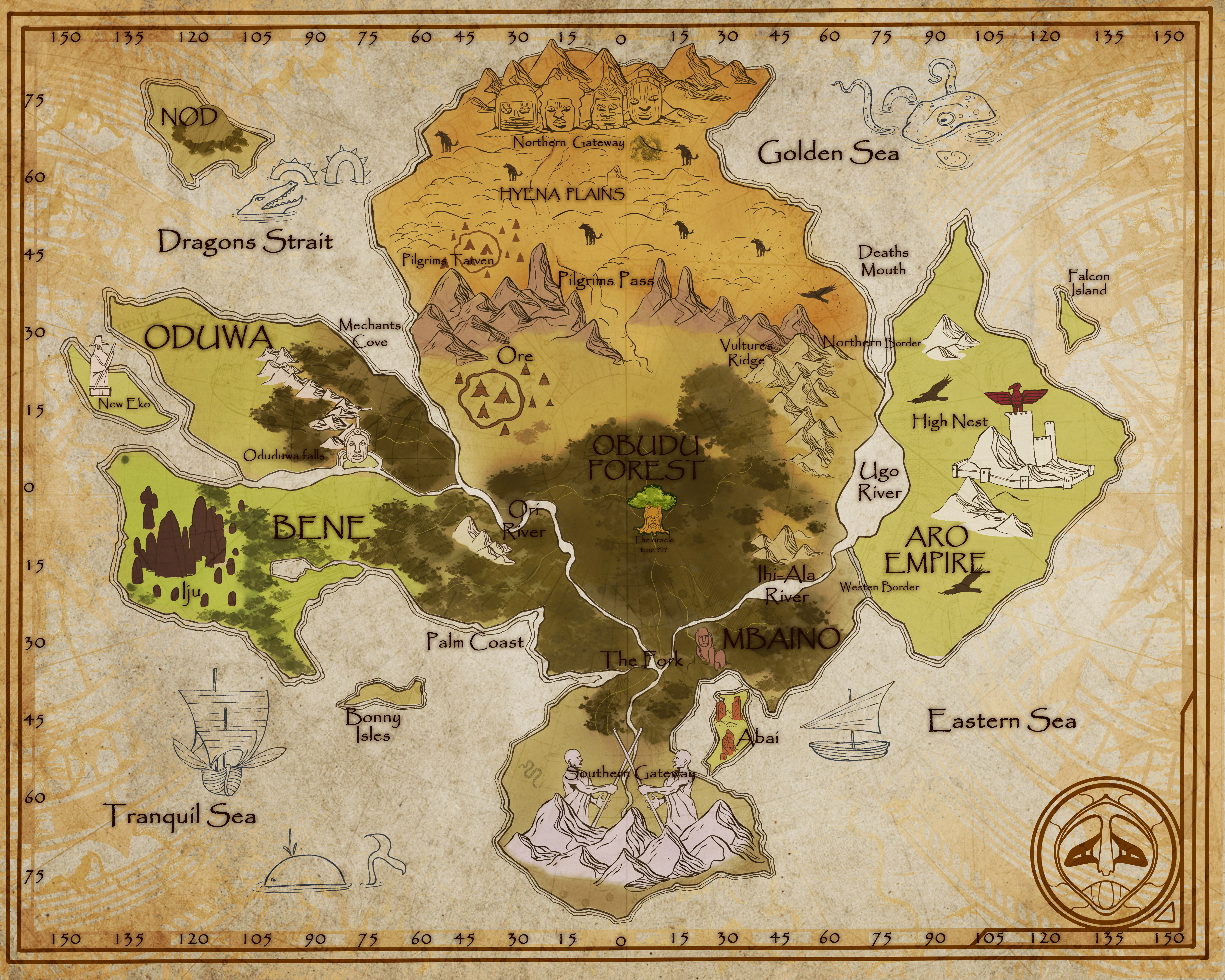MAP OF ALA
