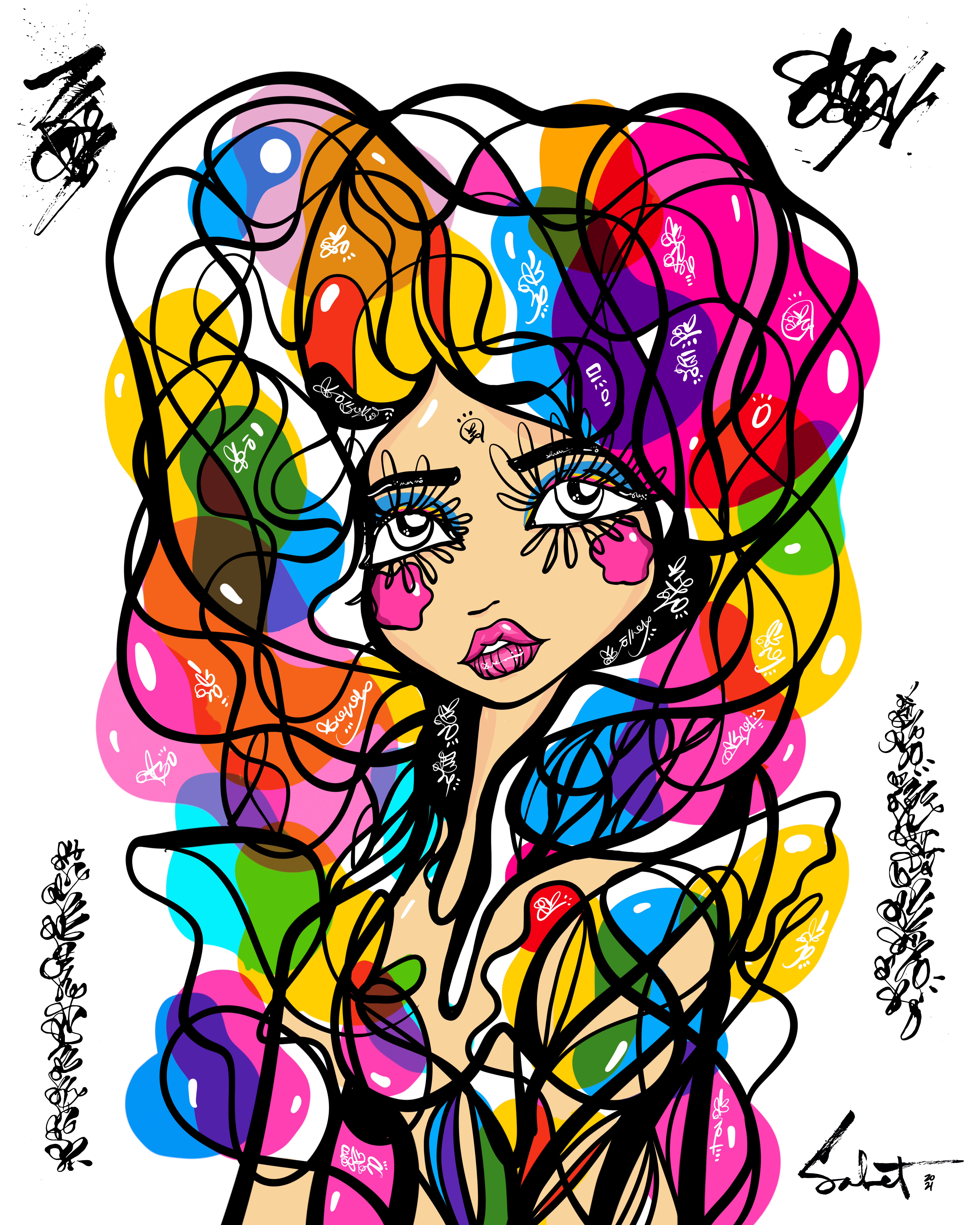 Love, Pride & Joy Frequency 2021 Sabet  - Edition of 150
